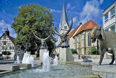 Dorfbrunnen in Dettingen a.d. Teck